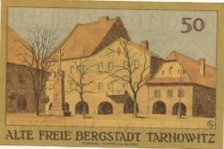 Tarnowitz (heute: PL-Tarnowskie Góry) - Stadt - März 1921 - 50 Pfennig 