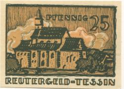 Tessin - Stadt - - 31.5.1922 - 25 Pfennig