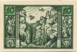 Thale - Stadt - 24.6.1921 - 31.12.1922 - 10 Pfennig