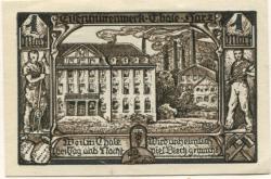 Thale - Stadt - 24.6.1921 - 31.12.1922 - 100 Pfennig
