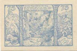 Thale - Stadt - 31.12.1921 - 31.12.1922 - 75 Pfennig