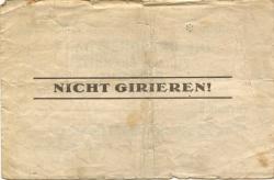Thalheim - Neukirchner, Bruno, Strumpffabrik - 20.8.1923 - 2 Millionen Mark