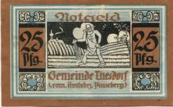 Thesdorf (heute: Pinneberg) - Gemeinde - -- - 25 Pfennig