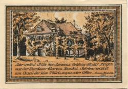 Tiefurt (heute: Weimar) - Gemeinde - 1.8.1921 - 1.7.1922 - 25 Pfennig