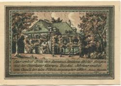 Tiefurt (heute: Weimar) - Gemeinde - 1.8.1921 - 1.7.1922 - 25 Pfennig