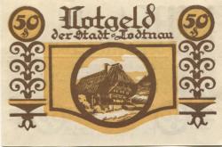 Todtnau - Stadt - 31.10.1921 - 1.3.1922 - 50 Pfennig