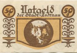 Todtnau - Stadt - 31.10.1921 - 1.3.1922 - 50 Pfennig