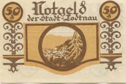 Todtnau - Stadt - 31.10.1921 - 1.3.1922 - 50 Pfennig