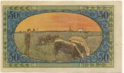 Tondern (heute: DK-Tønder) -Stadt - 10.2.1920 - 50 Pfennig