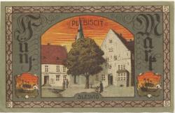 Tondern (heute: DK-Tønder) -Stadt - 10.2.1920 - 5 Mark