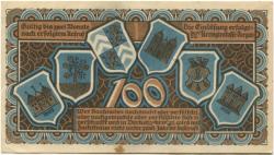 Torgau - Kreis - 1.11.1922 - 100 Mark