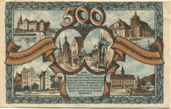 Torgau - Kreis - 1.11.1922 - 500 Mark