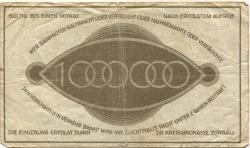 Torgau - Kreis - 15.8.1923 - 1 Million Mark 