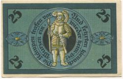 Torgau - Stadt - 10.2.1921 - 25 Pfennig 