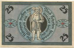 Torgau - Stadt - 10.2.1921 - 25 Pfennig