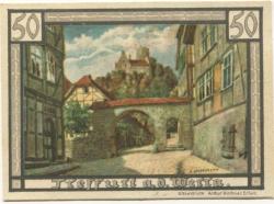 Treffurt - Stadt - 1.12.1921 - 1.4.1922 - 50 Pfennig