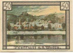 Treffurt - Stadt - 1.12.1921 - 1.4.1922 - 50 Pfennig