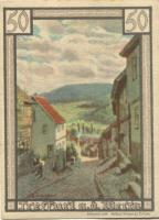 Treffurt - Stadt - 1.12.1921 - 1.4.1922 - 50 Pfennig