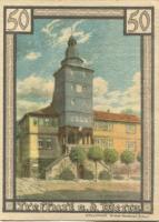 Treffurt - Stadt - 1.12.1921 - 1.4.1922 - 50 Pfennig