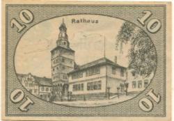 Treffurt - Stadt-Sparkasse - 15.6.1920 - 10 Pfennig