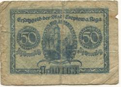 Treptow (heute: PL-Trzebiatów) - Stadt - 25.3.1920 - 50 Pfennig 