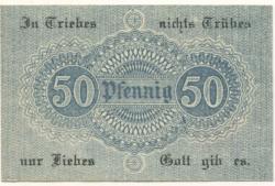 Triebes (heute: Zeulenroda) - Stadt - 1.9.1918 - 50 Pfennig