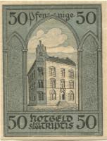 Triptis - Stadt - 29.7.1921 - 50 Pfennig