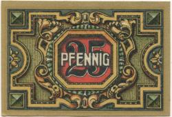Trostberg - Stadt - Dezember 1920 - 25 Pfennig