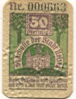 Uelzen - Sparkasse der Stadt - - 1.7.1922 - 50 Pfennig 