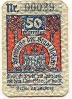 Uelzen - Sparkasse der Stadt - - 1.7.1922 - 50 Pfennig 