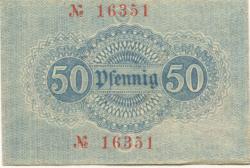 Uetersen - Stadt - 1.4.1917 - 50 Pfennig 