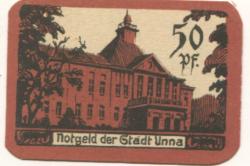 Unna - Stadt - 4.3.1920 - 50 Pfennig 