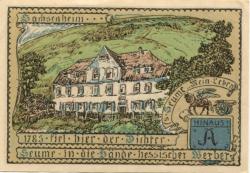 Vacha - Stadt - 18.10.1921 - 75 Pfennig 