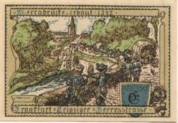 Vacha - Stadt - 18.10.1921 - 75 Pfennig 