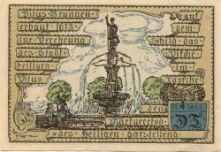 Vacha - Stadt - 18.10.1921 - 75 Pfennig 