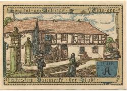 Vacha - Stadt - 18.10.1921 - 75 Pfennig 