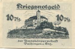 Vaihingen - Amtskörperschaft - April 1918 - 31.12.1919 - 10 Pfennig 