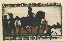 Vechta - Stadt - 15.3.1922 - 25 Pfennig 