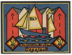 Vegesack (heute: Bremen) - 13.5.1921 - 50 Pfennig 