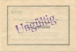 Vegesack (heute: Bremen) - Bremer Vulkan, Schiffbau und Maschinenfabrik - - 22.8.1914 - 1 Mark 