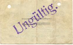 Vegesack (heute: Bremen) - Bremer Vulkan, Schiffbau und Maschinenfabrik - - 5.9.1914 - 1 Mark 