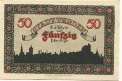 Verden - Stadt - 1.6.1920 - 50 Pfennig 