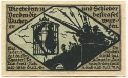 Verden - Stadt - 1.12.1921 - 50 Pfennig 