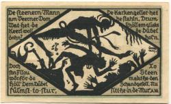 Verden - Stadt - 1.12.1921 - 75 Pfennig