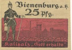 Vienenburg (heute: Goslar) - Gemeinde - Juni 1921 - 25 Pfennig