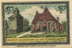Visselhövede - Flecken - 1.6.1921 - 31.12.1922 - 50 Pfennig 