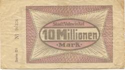 Vohwinkel (heute: Wuppertal) - Stadt - 10.8.1923 - 10 Millionen Mark 