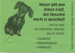 Waiblingen - Biergarten Schwaneninsel, Winnender Str. 4 - März 2006 - 30.9.2006 - 1 Euro