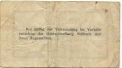 Walbeck (heute: Hettstedt) - Amt - -- - 10 Pfennig