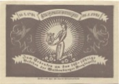 Waldenburg (heute: PL-Walbrzych) - Stadt - 16.1.1921 - 50 Pfennig